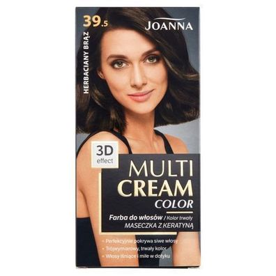 Joanna Multi Cream Haarfarbe 100ml - Teekessel Braun