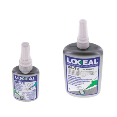 LOXEAL 86-72 Anaerobe Schraubensicherung hochfest Schrauben DVGW 50ml & 250ml 86 72