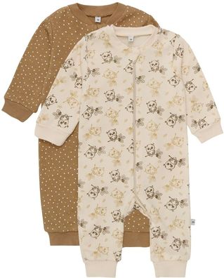 Pippi Babywear Kinder Schlafanzug Nightsuit Zipper (2-Pack) 5965