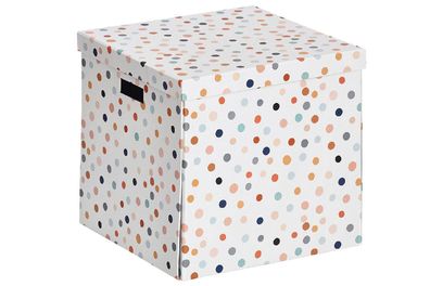 ZELLER Present Aufbewahrungsbox Dots 33,5x33x32cm