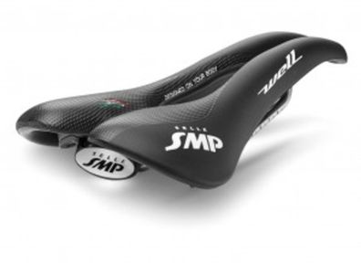 SELLE SMP Sattel "Well" SB-verpackt, weiche Polyur schwarz