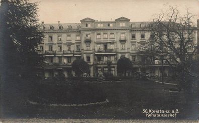 Konstanzer Hof in Konstanz am Bodensee Baden-Württemberg Postkarte AK