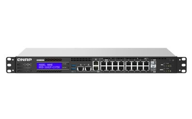 QNAP Smart Edge QGD-1602 - Switch - Smart - 2 x 10 Gigabit SFP+ + 8 x 2.5GBase-... ->