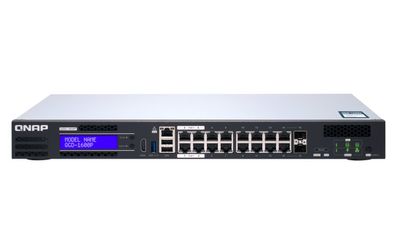 QNAP QGD-1600P - Switch - Smart - 4 x 10/100/1000 (PoE+ + )