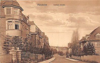 Pforzheim Lamey - Strsse, Villen Baden-Württemberg Postkarte AK 1926