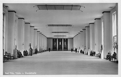 Bad Tölz Trink- u. Wandelhalle Postkarte 1934