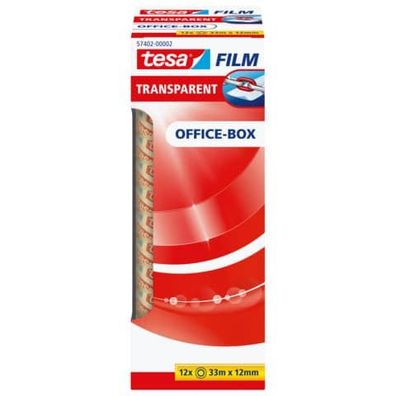 tesa Klebefilm tesafilm OfficeBox 57402-00002 tr 12 St./Pack