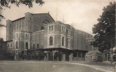 Festspielhaus in Bayreuth Bayern Postkarte AK