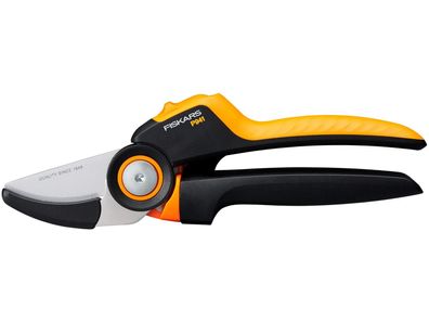 Fiskars Gartenschere "PowerGear X" Volls "P941" Amboss-Schere, für trockene, harte