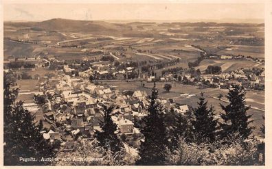 Pegnitz Ausblick vom Aussichtsturm Postkarte AK 1934