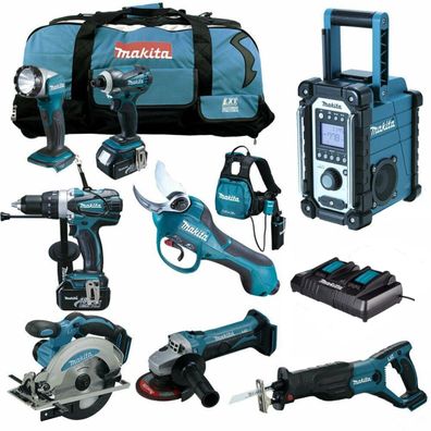 MAKITA 18V Akku Werkzeug Set DUP361 Astschere