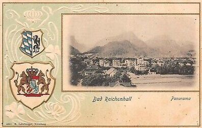 Bad Reichenhall Panorama Postkarte