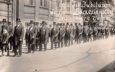 Augsburg Bayern 50 Jahre Jübiläum der Freien Bäckerinnung Orig. Foto