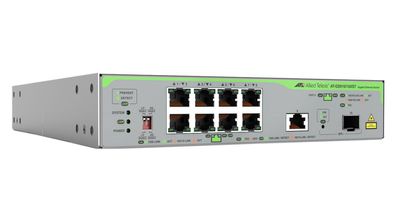 Allied Telesis CentreCOM AT-GS910/10XST - Switch - unmanaged - 8 x 10/100/1000 ... ->