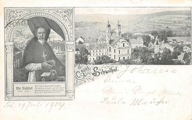 Gruß aus Schönthal (Oberpfalz) Postkarte 1902