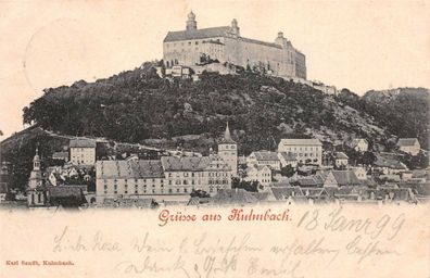 Grüsse aus Kulmbach Postkarte AK 1899