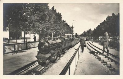 Liliput-Bahn Verkehrs Ausstellung München Bayern Postkarten AK 1925