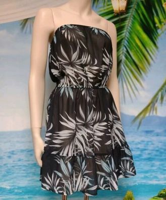 Mini-Tube-Cover-Up CUPSHE Strandkleid Tropisches Muster Größe M 40