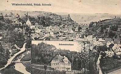 Waischenfeld Fränk. Schweiz Schwesternhaus Postkarte AK