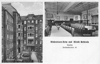 Berlin Dieffenbachstrasse, Speisesaal Postkarte