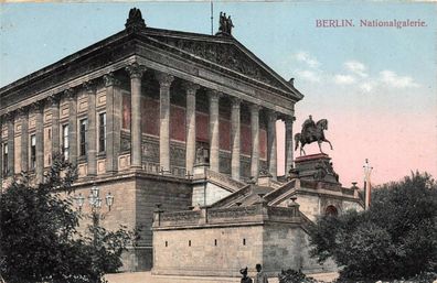 Berlin Nationalgalerie Postkarte AK 1916