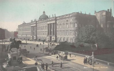 Berlin Königl. Schloß Weinhaus Rheingold Berlin AK