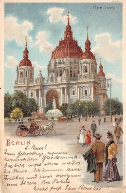 Berlin Der Dom Postkarte 1901