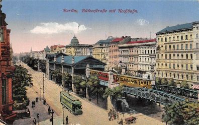 Berlin Bülowstraße mit Hochbahn Feldpostkarte 1915