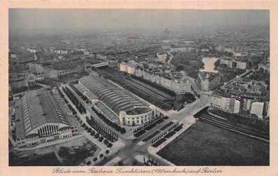 Blick vom Berliner Funkturm auf Berlin Postkarte AK