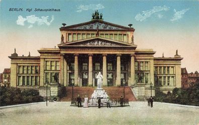 Königliches Schauspielhaus in Berlin Postkarte AK