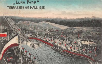 Luna Park Terrassen am Halensee AK 1910