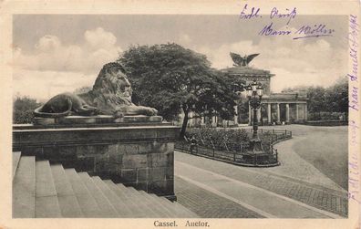 Auetor in Kassel Hessen Postkarte AK 1916