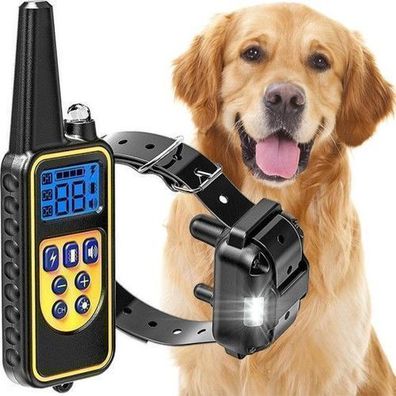 800M Erziehungshalsband Hund Ferntrainer Hundetrainer Electric Pet Dog Retoo