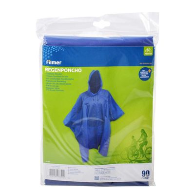 Filmer 46.851 Fahrrad Regenponcho Quality - PE Polyetylen