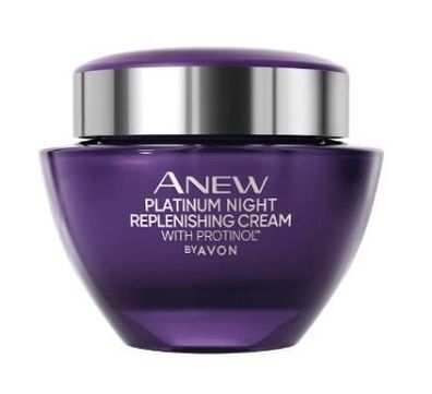 Avon, Anew Platinum Nachtcreme 50ml - Hautregeneration im Schlaf