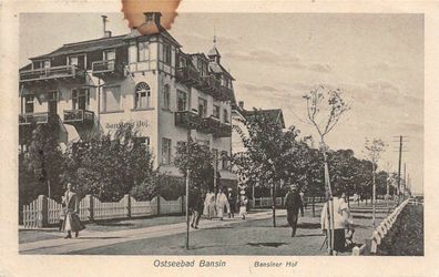 AK Ostseebad Bansin Bansiner Hof 1927