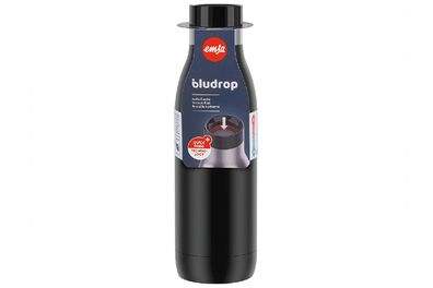 EMSA Trinkflasche Bludrop 0,5l basic black