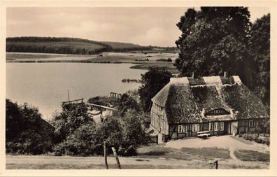 Fischerhaus in Neukloster Mecklenburg-Vorpommern Postkarte AK Wismar