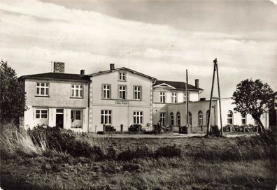 FDGB-Erholungsheim Max Dreyer Thießow Mecklenburg-Vorpommern Postkarte AK 1963