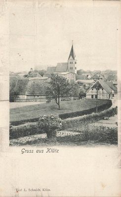 Gruss aus Klütz Postkarte AK