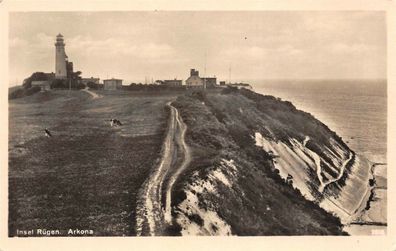 Insel Rügen Arkona Postkarte AK