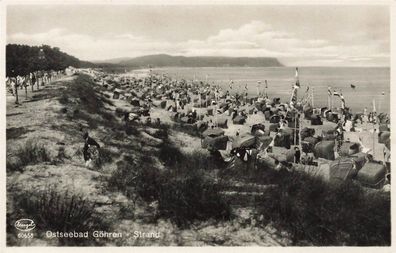 Ostseebad Göhren Strand Postkarte AK