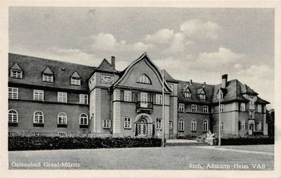 Ostseebad Graal-Müritz Rich.-Aßmann-Heim VAB Postkarte AK 1963