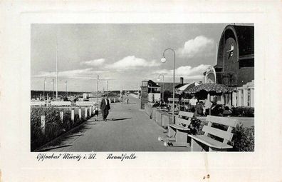 Ostseebad Müritz i. M. Strand Postkarte AK