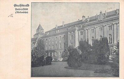 Universität in Greifswald Mecklenburg-Vorpommern Postkarte AK 1933