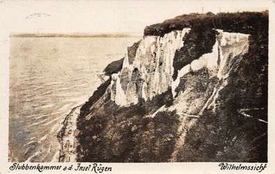 Stubbenkammer a. d. Insel Rügen Wilhelmssicht Postkarte AK 1928