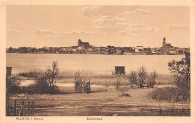 Waren i. Meckl. Müritzsee Postkarte AK