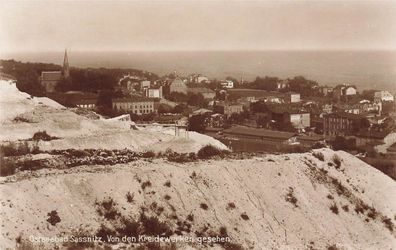 Von den Kreidewerken gesehen Sassnitz Mecklenburg-Vorpommern Postkarte AK 1929