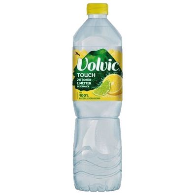 Volvic Touch Zitrone-Limette 6x1.50 L Flaschen Einwegpfand