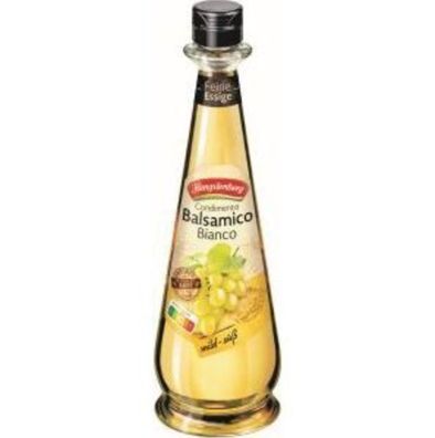 Hengstenberg Balsamico Bianco mild-süß Feine Essige 0,5 L 6er Pack (0,5Lx6)